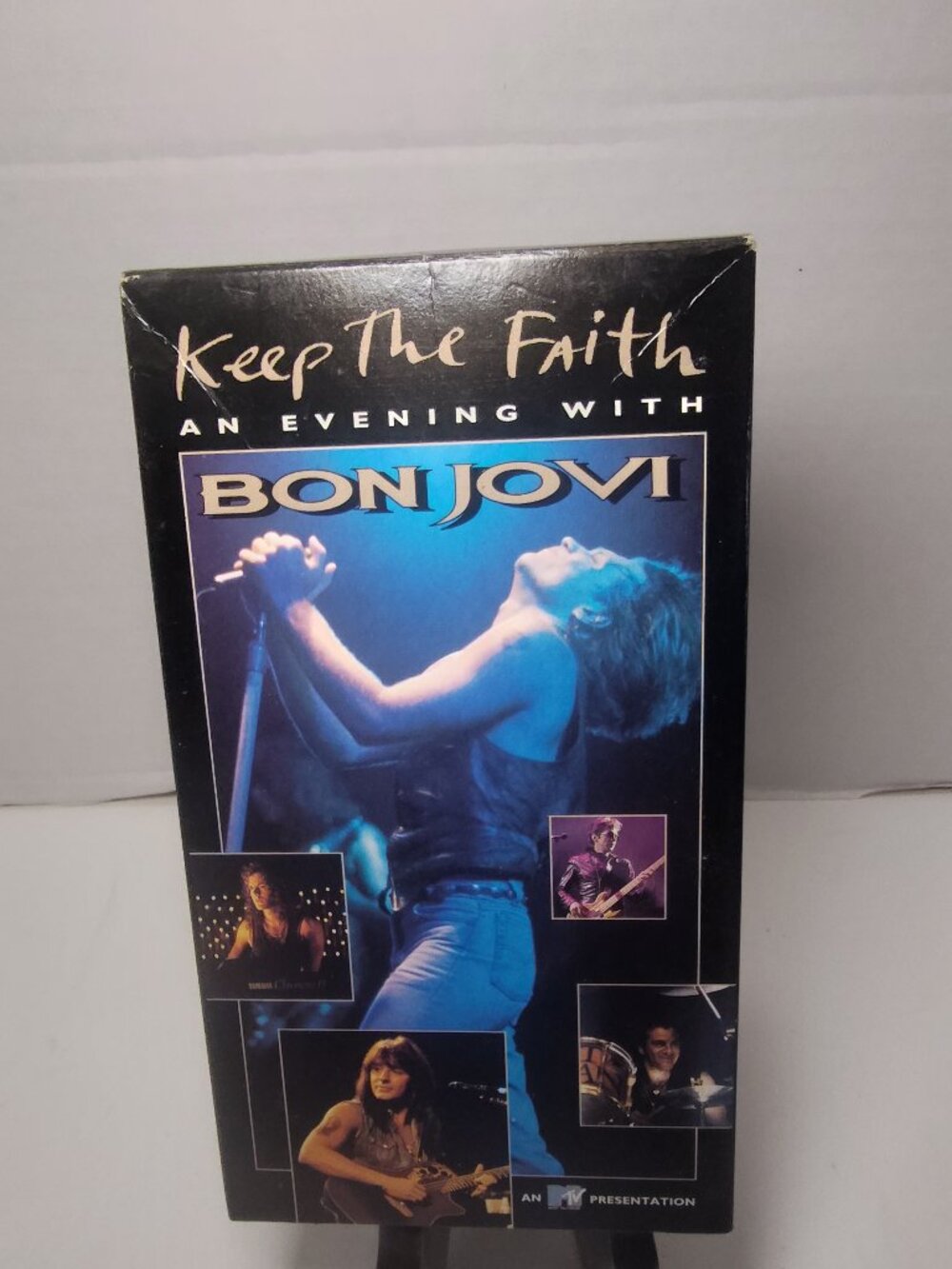 Bon Jovi Keep The Faith An Evening With Bon Jovi VHS 1993 MTV PolyGram